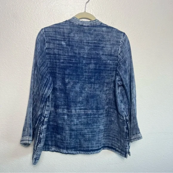 Pure Jill Double-Cloth Indigo Jacket Size Small NWT - Picture 6 of 13